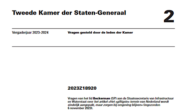 Kamervragen SP na EenVandaag-reportage